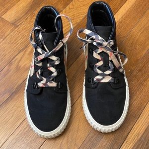 burberry high top sneakers.